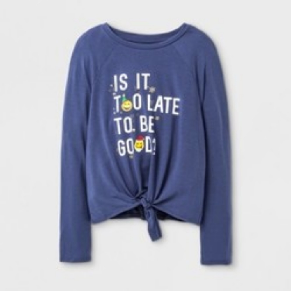 New Girl's Long Sleeve Graphic T - Shirt